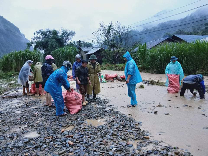 Mưa lớn gây thiệt hại tại Đồng Văn và Yên Minh