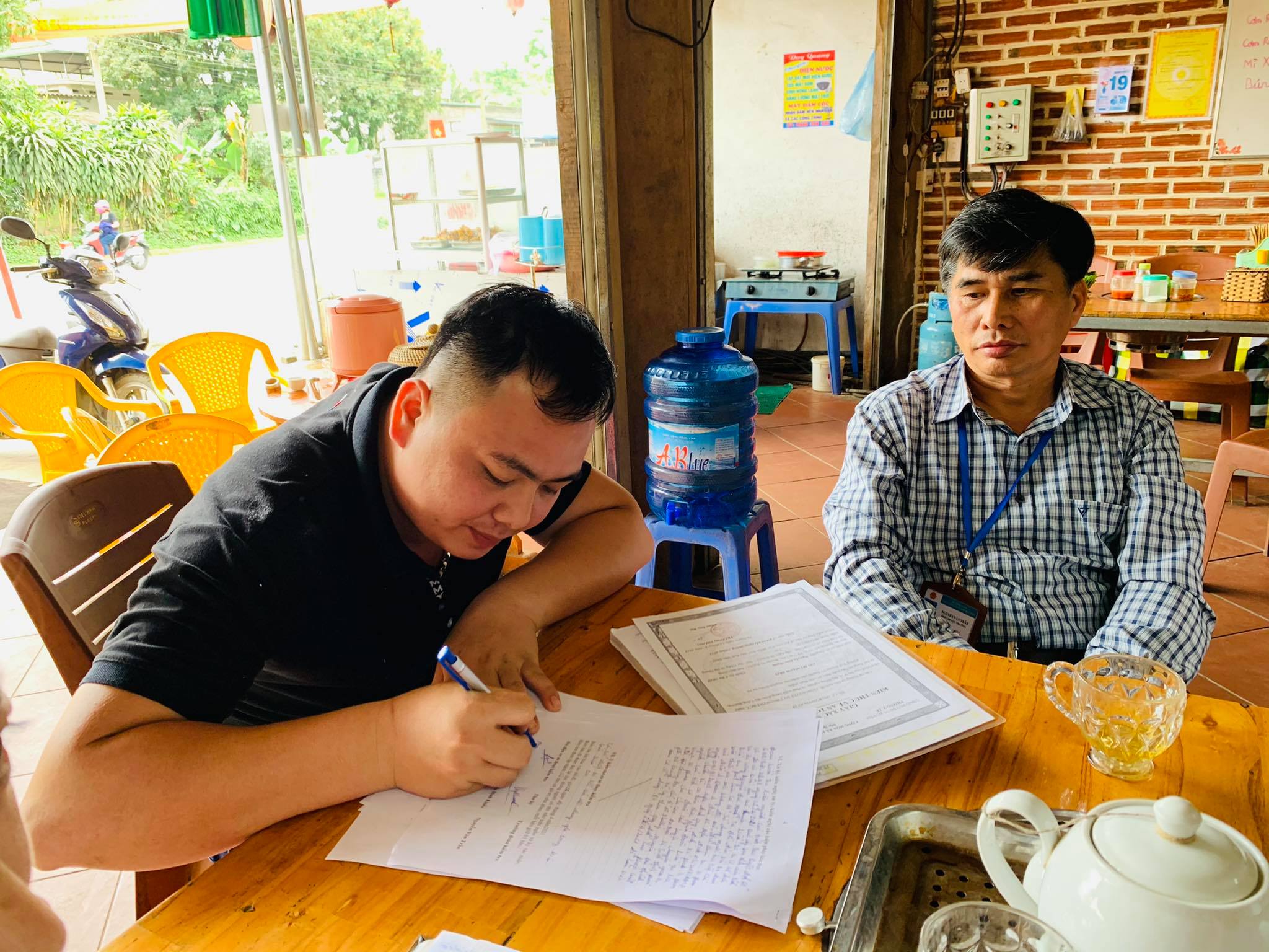 Đoàn kiểm tra liên ngành về An toàn thực phẩm tỉnh kiểm tra tại huyện Vị Xuyên