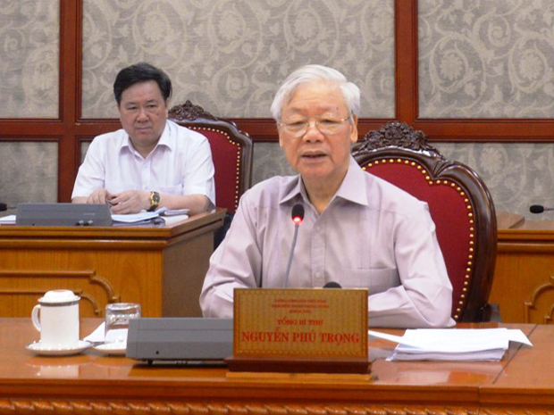 Tổng Bí thư Nguyễn Phú Trọng: Tiếp tục huy động cả hệ thống chính trị phòng, chống dịch Covid-19