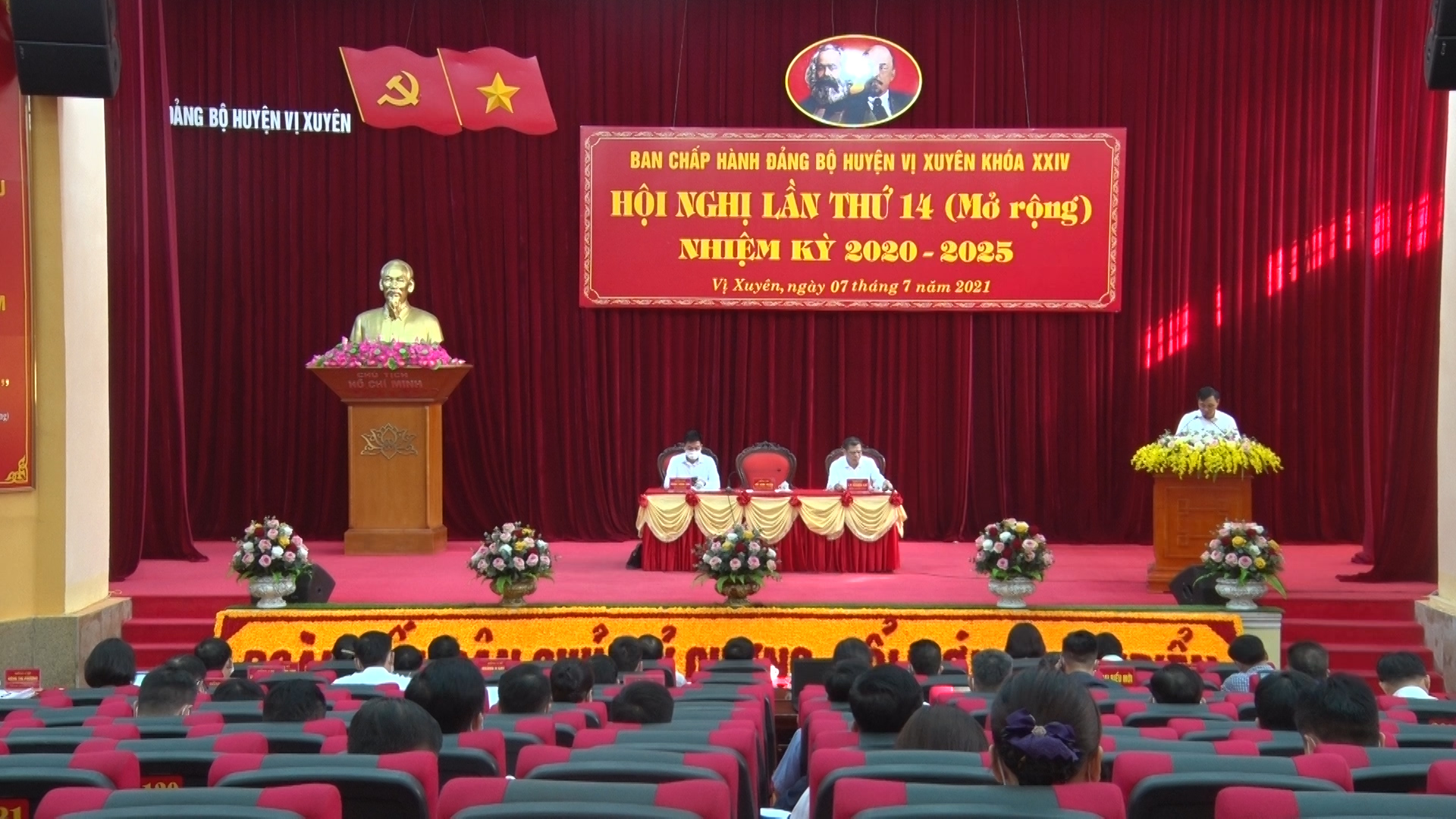 Hội nghị Ban chấp hành Đảng bộ huyện Vị Xuyên lần thứ 14 ( mở rộng)